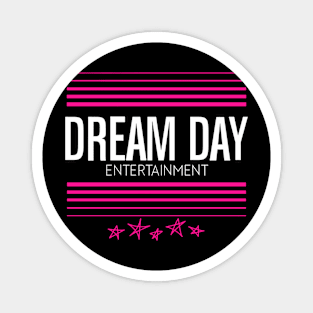 Dream Day Entertainment Pink Logo with outline Magnet